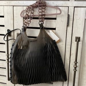 Steve Madden Women's Laser Cut Out Bag NWT
